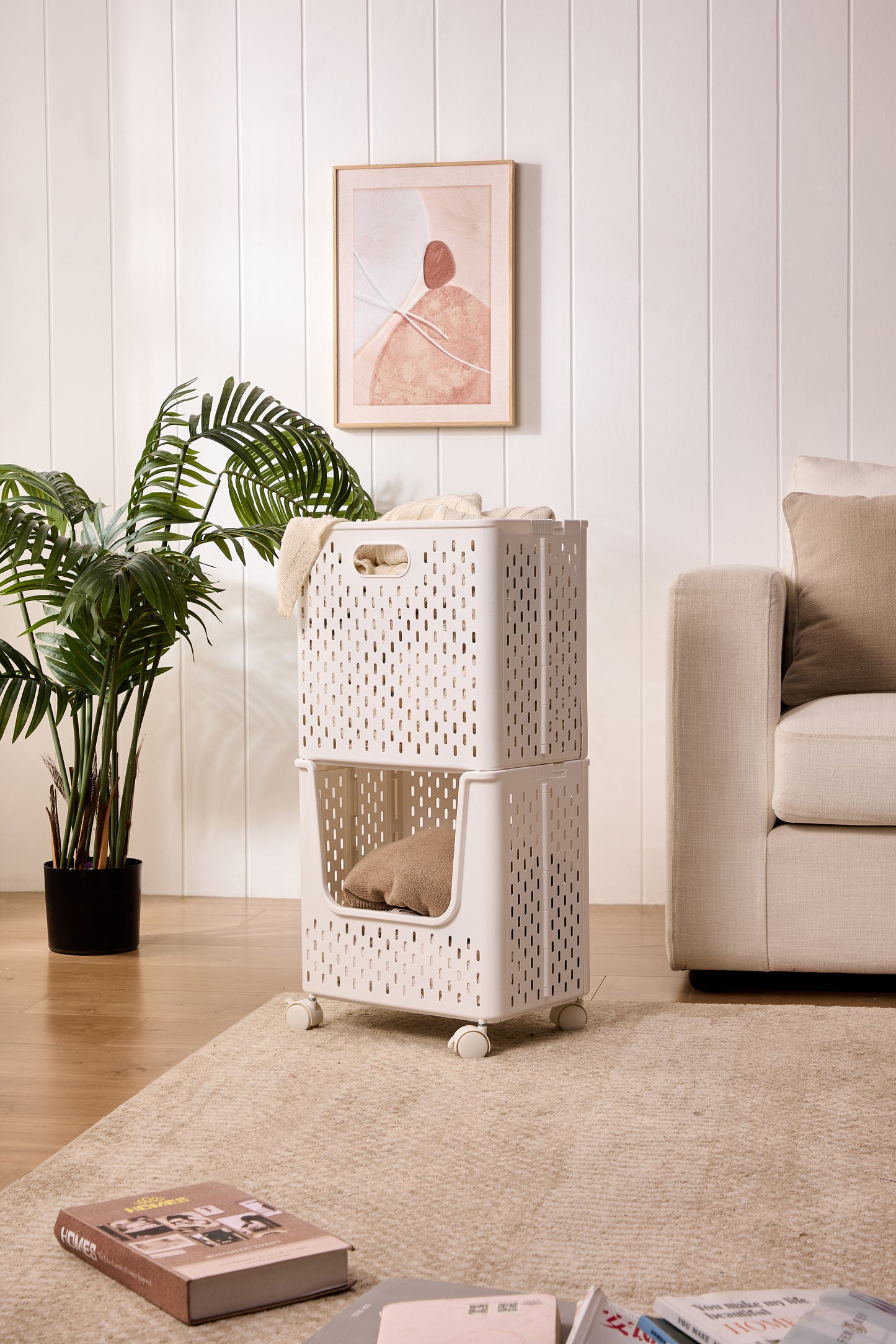 Lida Foldable Laundry Basket