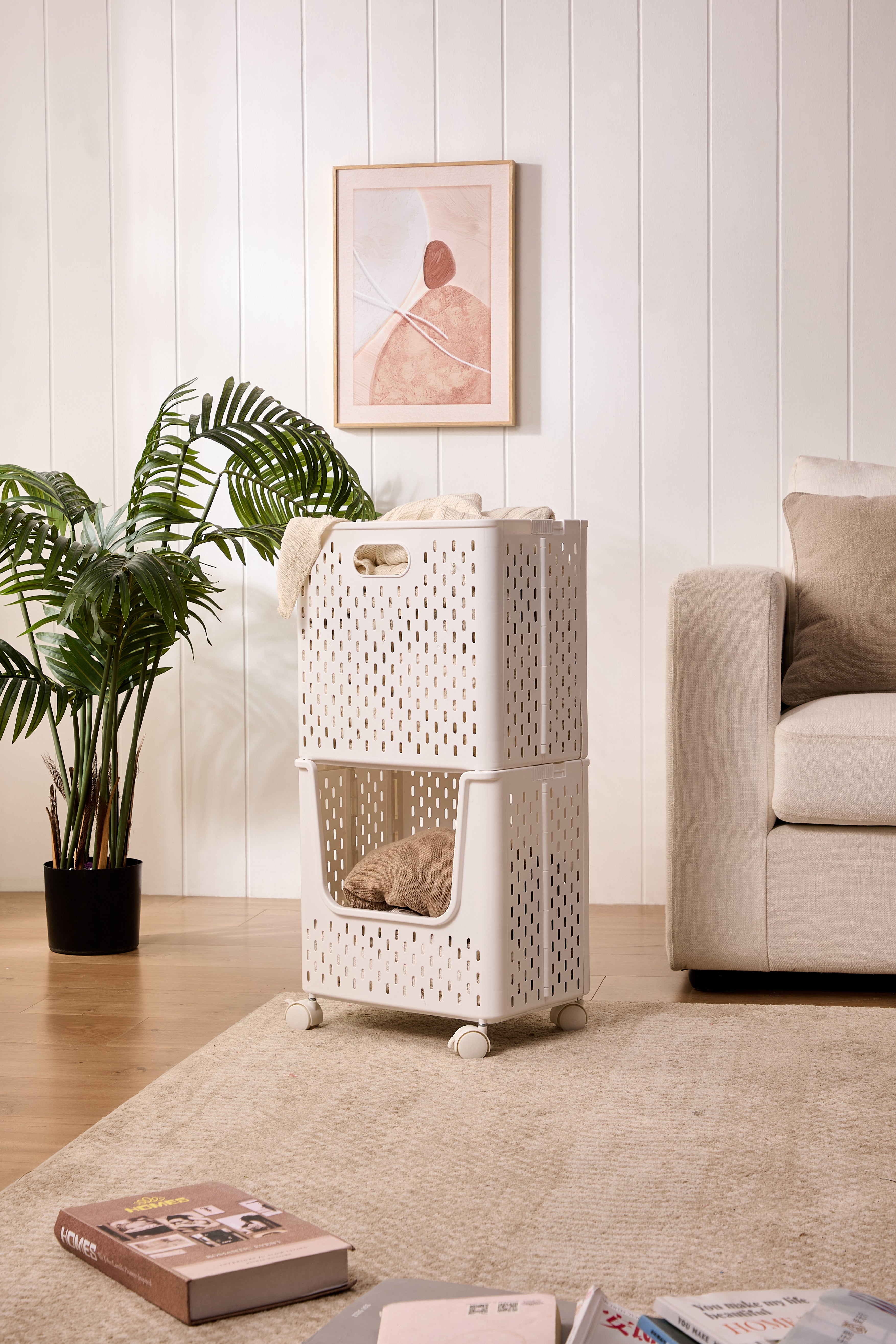 Lida Foldable Laundry Basket