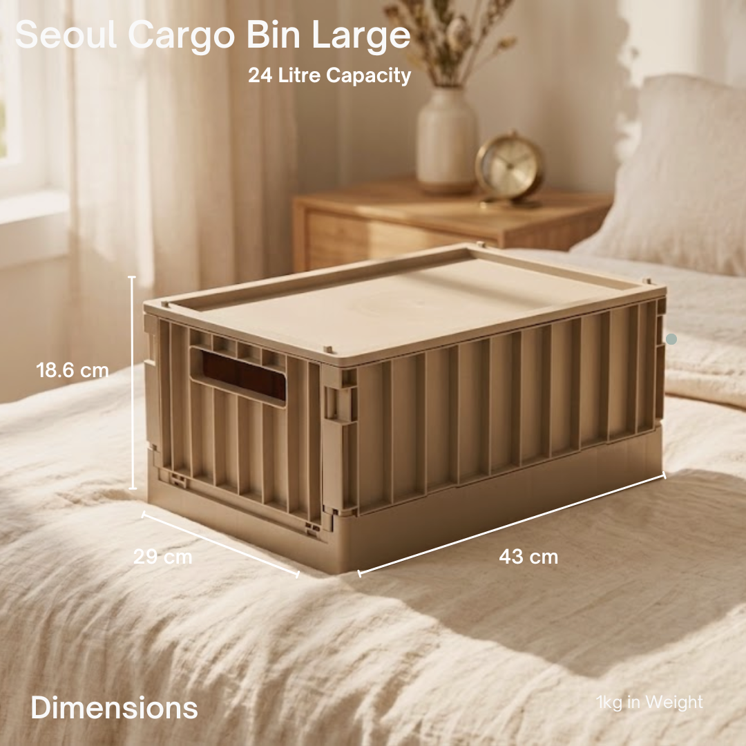 Seoul Foldable Cargo Bin
