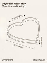 Daydream Heart Tray