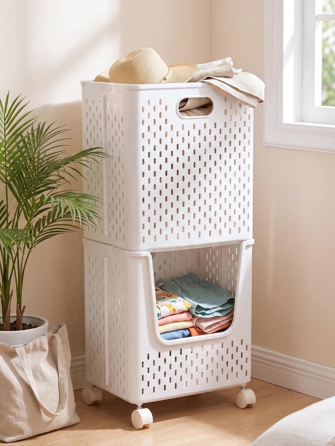 Lida Foldable Laundry Basket