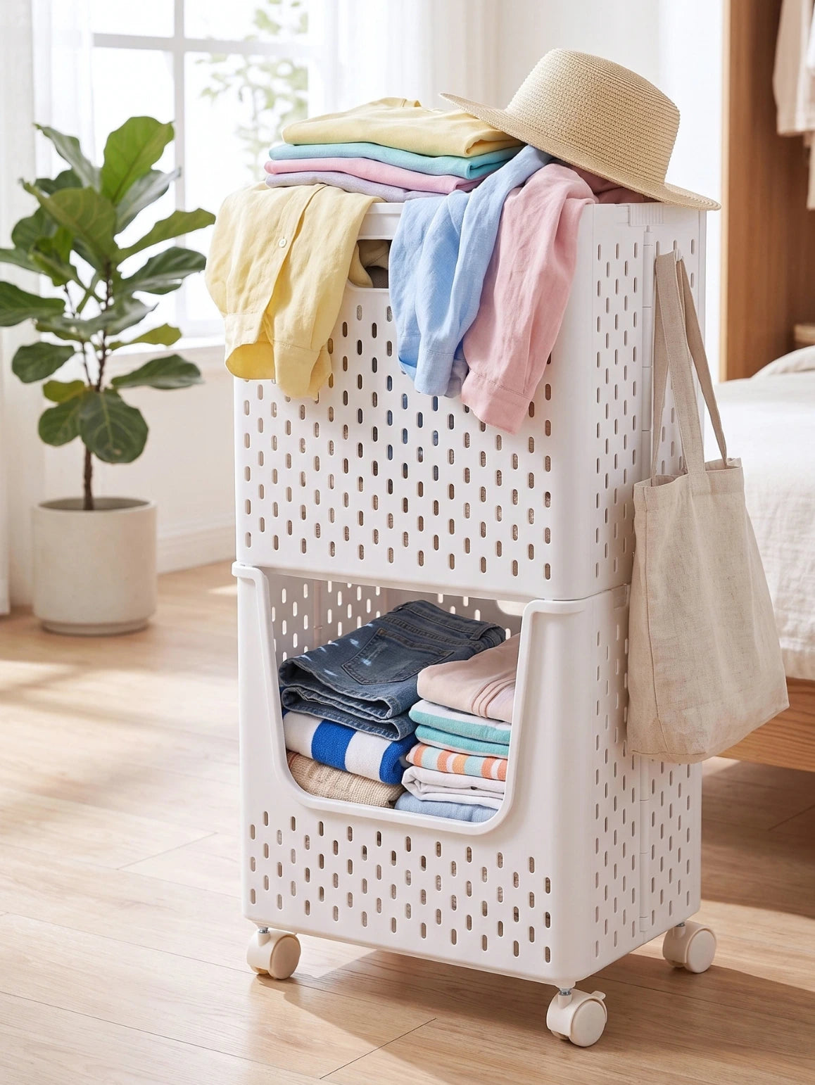 Lida Foldable Laundry Basket
