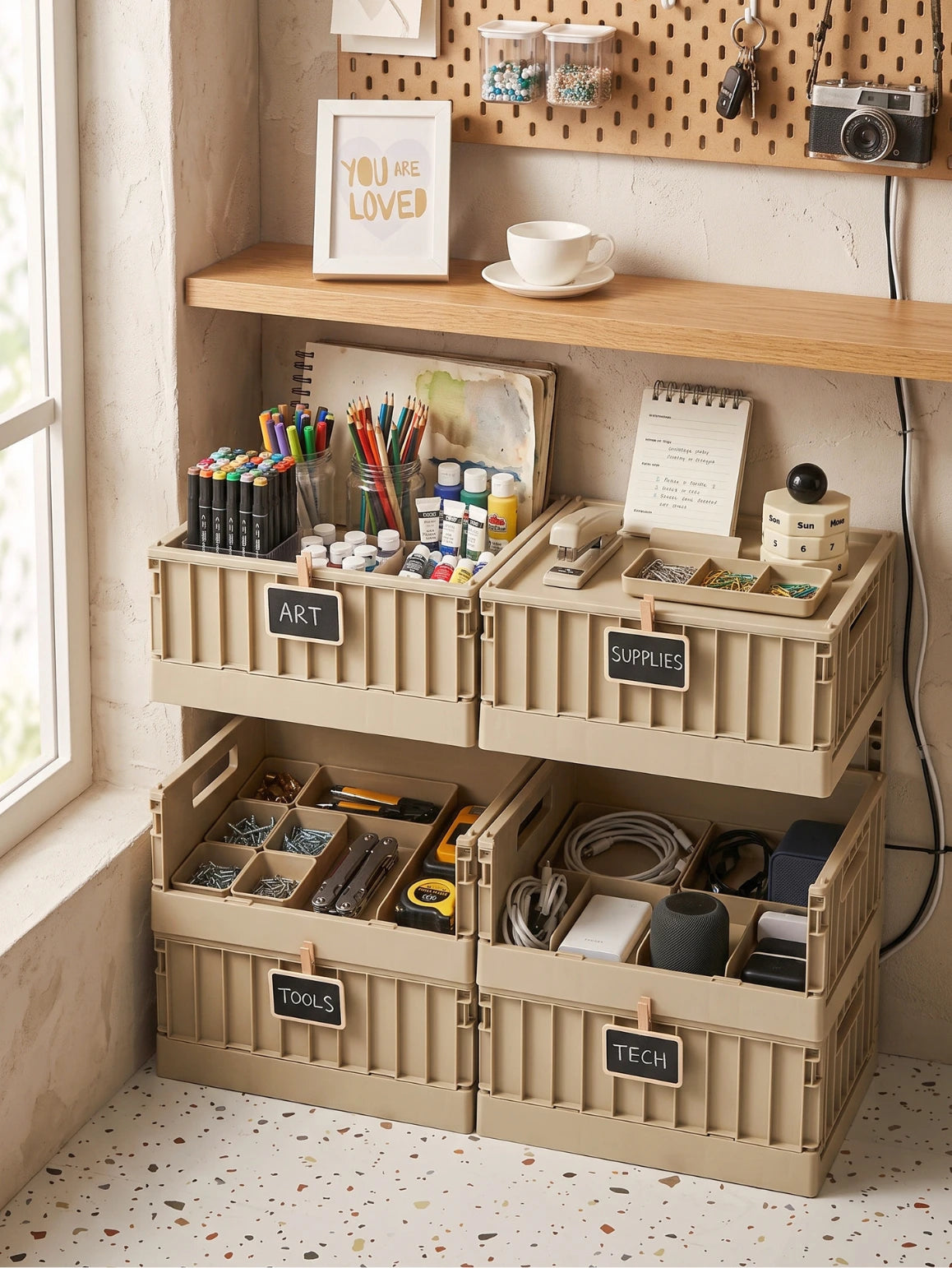 Seoul Foldable Cargo Bin