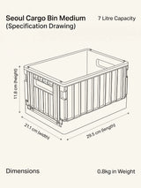 Seoul Foldable Cargo Bin